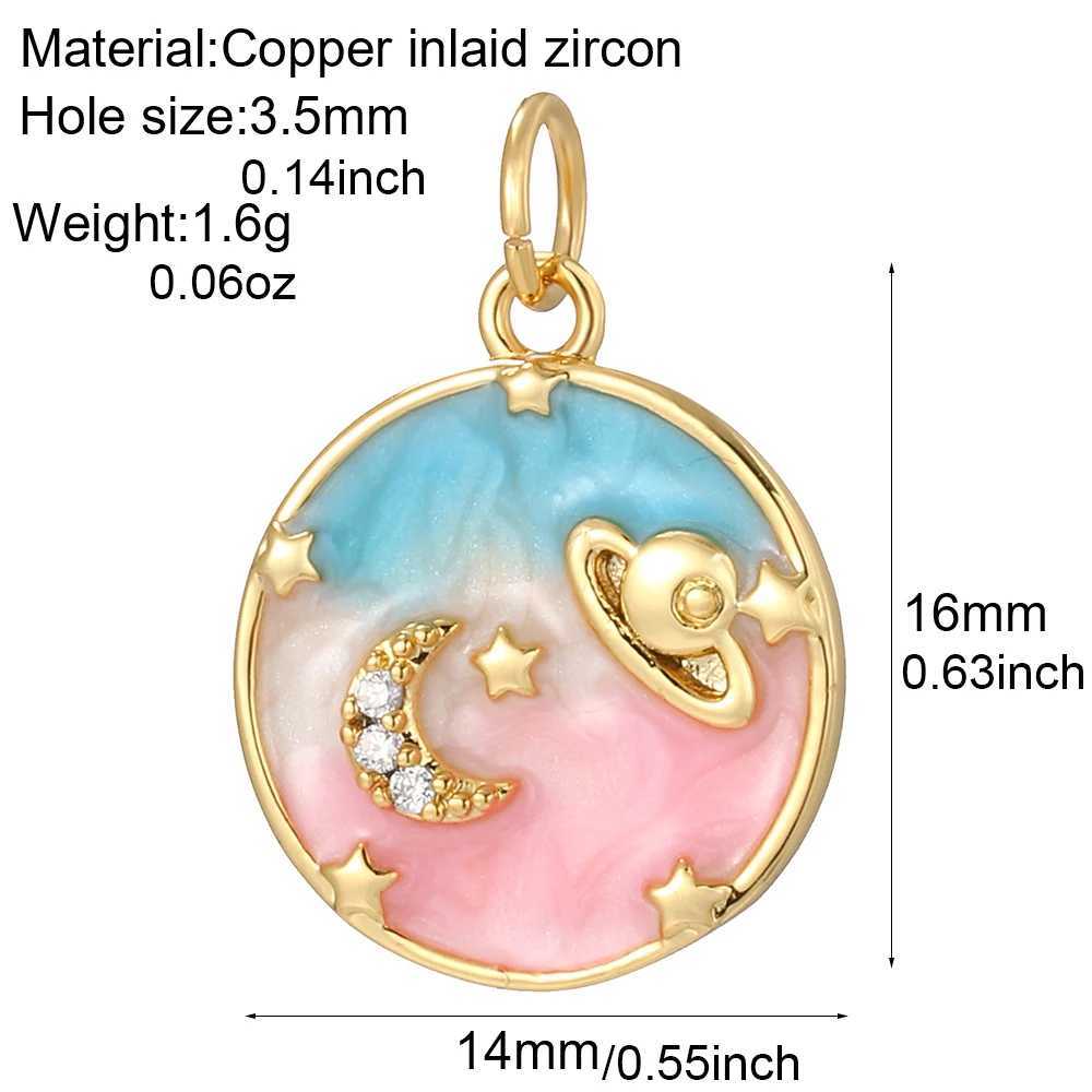 Bohemian Stars Moon Charm for Jewelry Making Supplies Gold Color Suns DIY Woman Earrings Bracelet Necklace Accessories Charms XJ250607