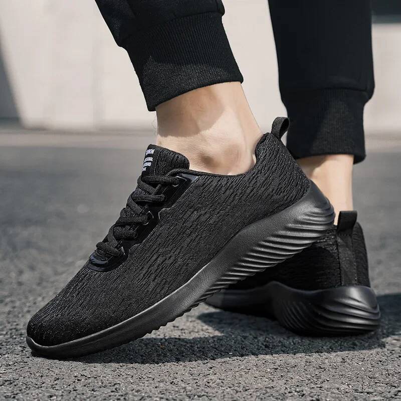 Ddmyoutdoor Men S Four Seasons New Large Size Mesh Lace Up Sports Outdoor Non Slip Lightweight Comfortable Running Shoes Outdoor Shoes