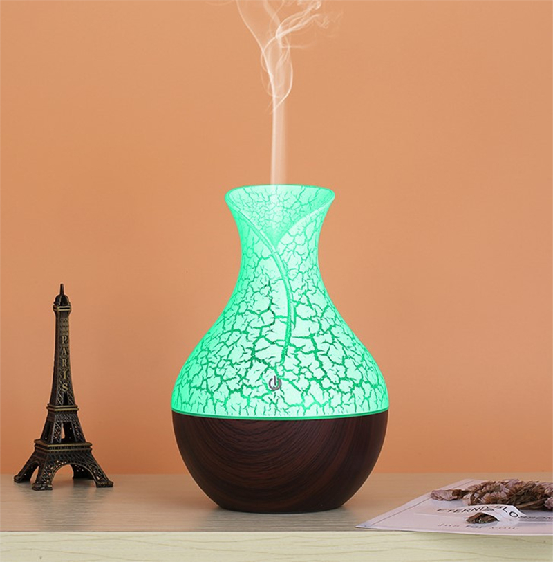 Smart Vase Shape Ultrasonic Humidifier Desktop Aroma Diffuser Fragrance Mist Fog Spraying Diffuses Into LivingRoom Bedroom Bathroom Deodorant Air