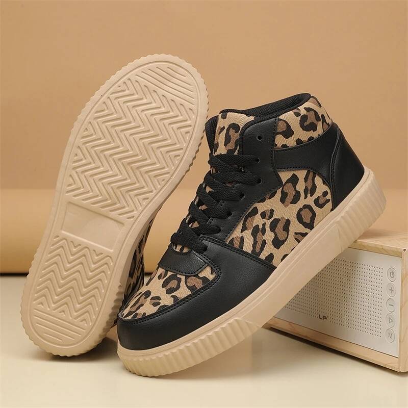 Ddmyoutdoor Ddmyoutdoor Men High Top Couple Sneakers Women Walking Skateboard Shoes Male Shoe PU Leather Jogging Sneaker De Mujer Outdoor Outdoor Shoe