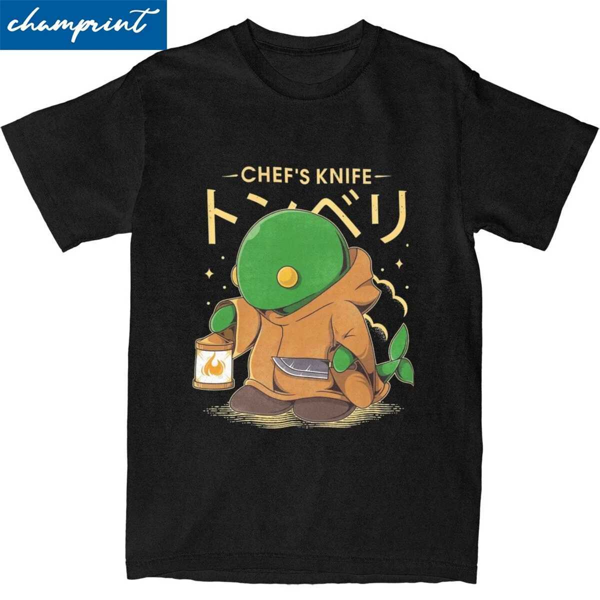 Men Womens The Tonberry T Shirt Final Fantasy 00% Cotton Clothes Vintage Short Sleeve Crewneck Tee Shirt Plus Size T-Shirts W250607