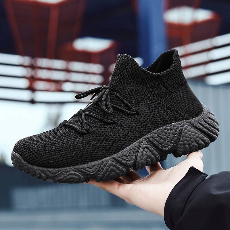 Ddmyoutdoor Fashion Sneakers Mesh Men S Outdoor Running Summer Breathable Walking Soft Sole Lace Up Tennis Jogging Casual Shoes Large Size Outdoor Sho