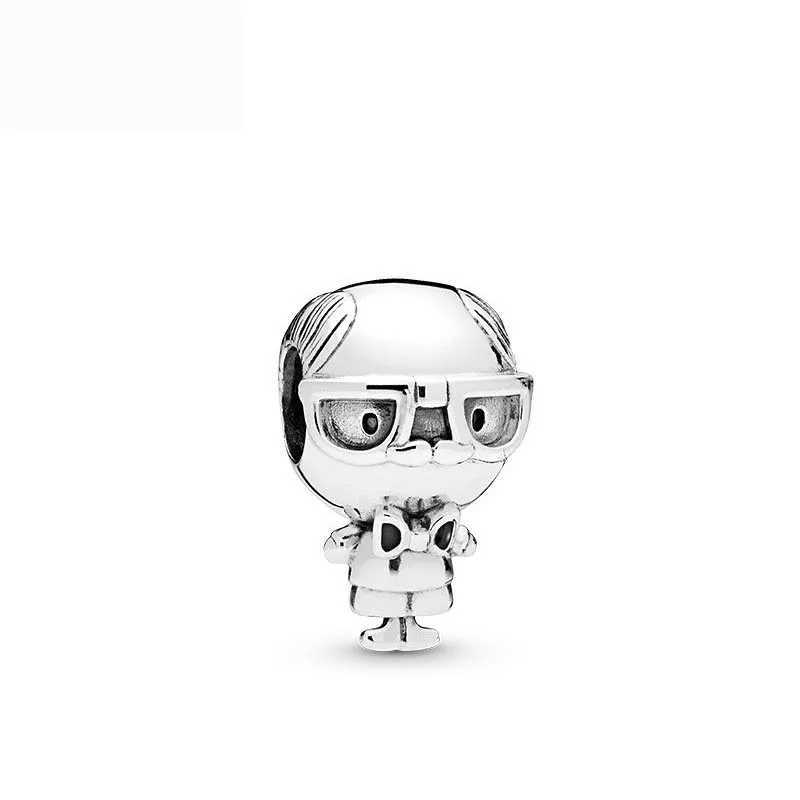 925 Silver Plated Charms Family Heart Boy CZ Little Girl Beads Fit Original Bracelet DIY Jewelry For Women 2023 XJ250607