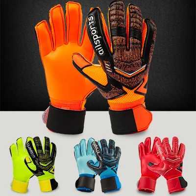 4MM Latex Goalkeeper Gloves Finger Protection Thickened Soccer Goalie Gloves Professional Football Goalkeeper Gloves XJ250606