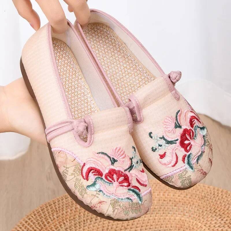 ddmyoutdoor Soft Sole Casual Loafers For Women Summer Fashion Knitted Non Slip Breathable Mesh Walking Woman On Platform Shoes Outdoor Outdoor Shoes