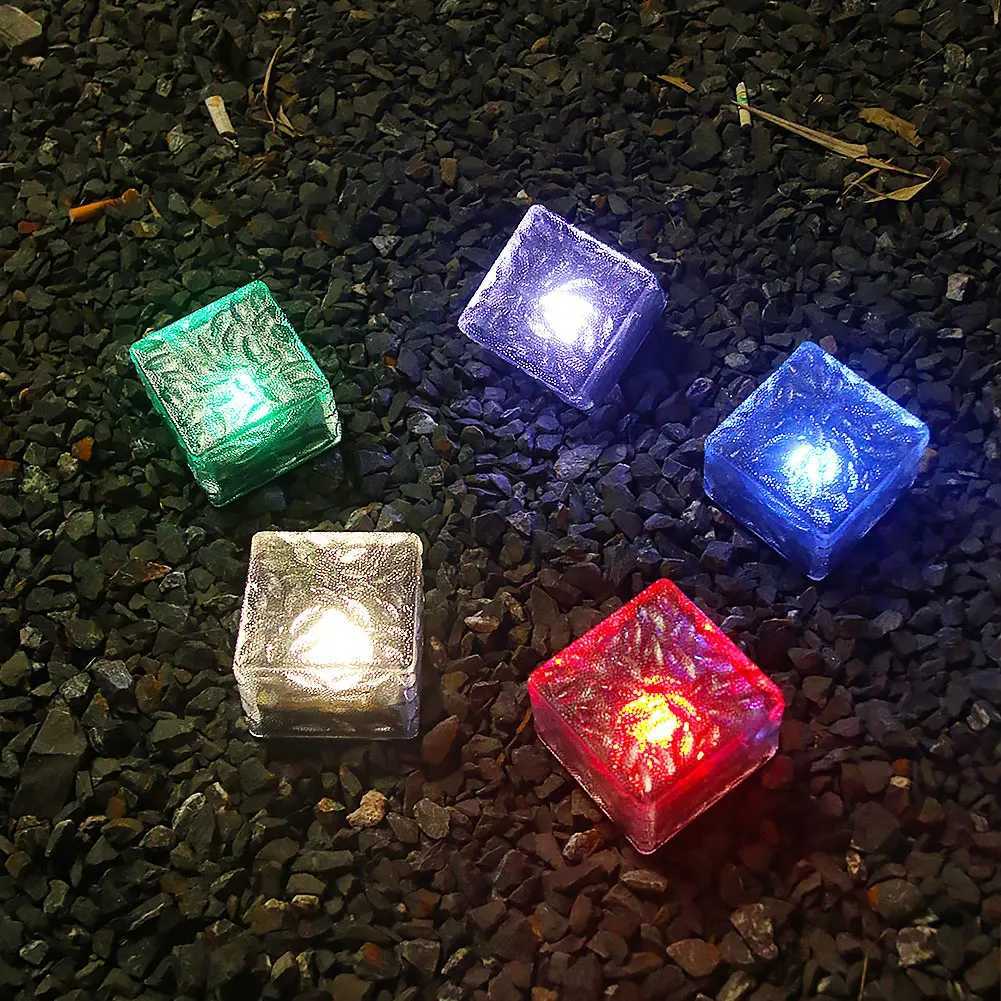 Outdoor LED Solar Light Garden Yard Landscape Light Waterproof Staircase Steps Lamp Decorative Street Lantern Decoration W250607