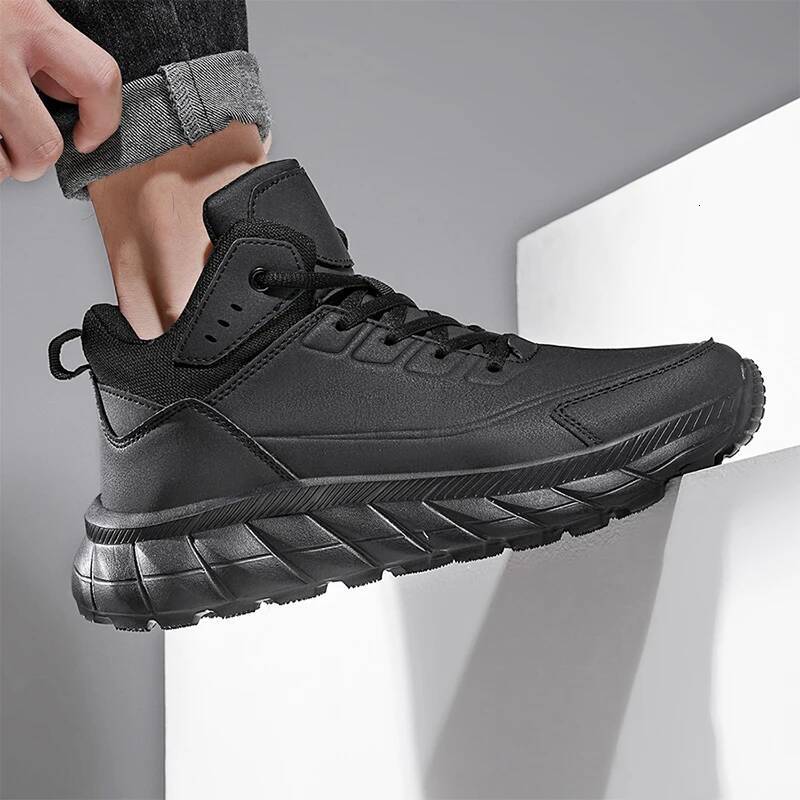 Ddmyoutdoor Men Outdoor Sneakers Winter Comfortable Warm Sneaker Male Footwear Climbing Plush Sports Shoes Size Outdoor Shoes