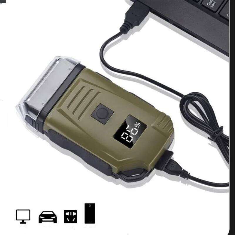 Wet Dry Electric Foil Fading Style Razor Man Bald Head Shaving Hine Quick Charger Beard Trimmer Washable Men Shaver