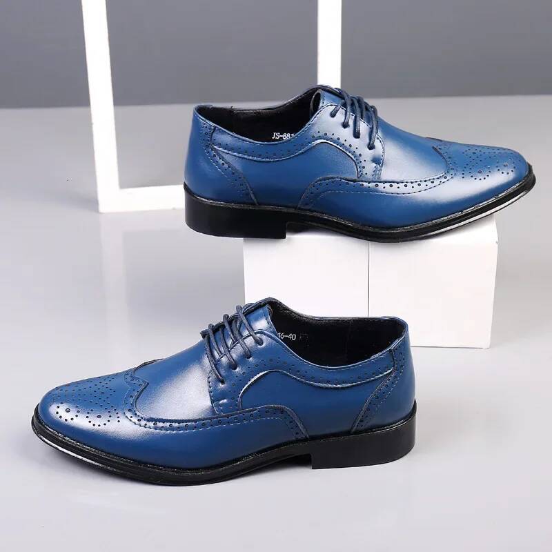 Ddmyoutdoor Mens Wingtip Oxford Genuine Calfskin Leather Brogue Dress Classic Business Formal Shoes Man Outdoor Shoes