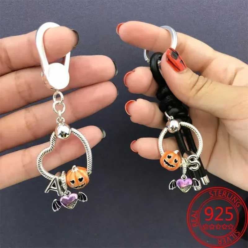 New 925 Sterling Silver Purple Murano Bead Pansy Flower Dangle Charm Fit Original Bracelets Necklace Jewelry Mothers Day Gift XJ250607
