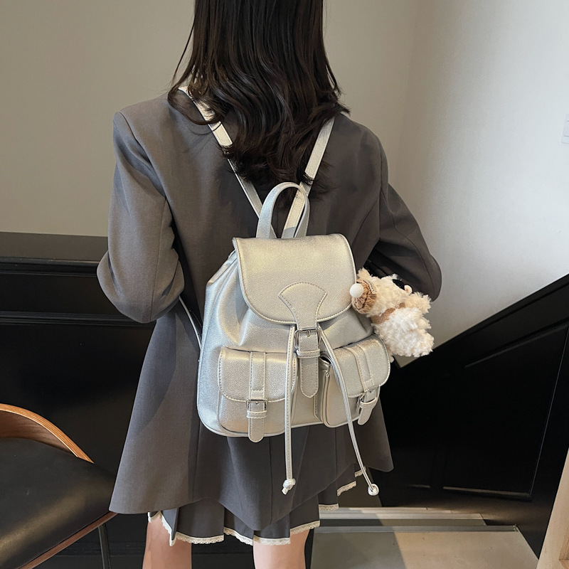 designer Fashion Handheld Bucket Bag for Women 2025 Summer New Fresh Simple Casual Shoulder Bag High-end Double Shoulder Bag