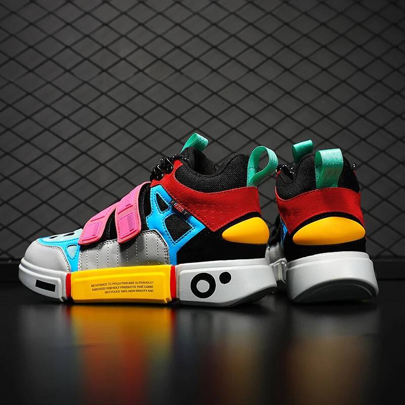 ddmyoutdoor Colorful Men Board Women Sneakers Tenis Breathable Unisex Casual Shoe Male Couple Shoes Black Trainers Zapatillas Hombre Outdoor Outdoor S