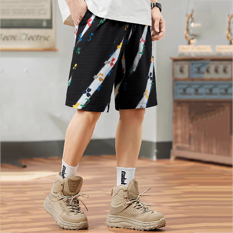 2025 hot free shipping designer T shirt for Men casual shorts for summer loose fit plus size pants thin cut worn for sports Neutral