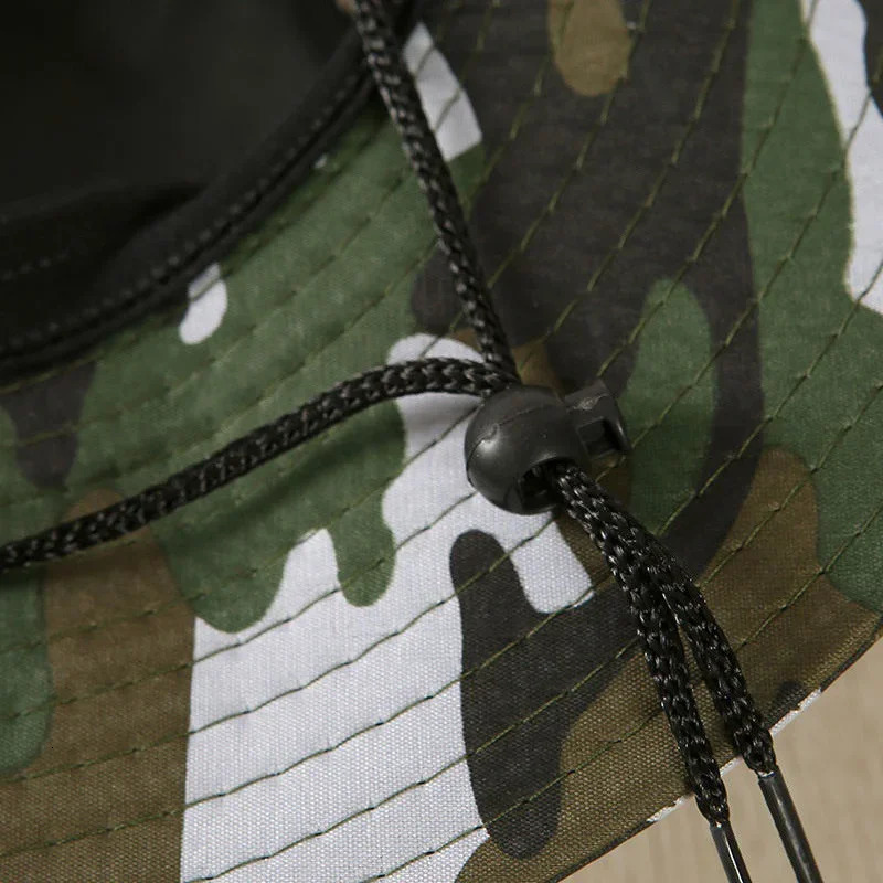 Multiple Styles Outdoor Beach Sun Shade Breathable Bucket Hat Male Summer Fishing Caps Trekking Collapsible Mesh Fisherman Cap 250605