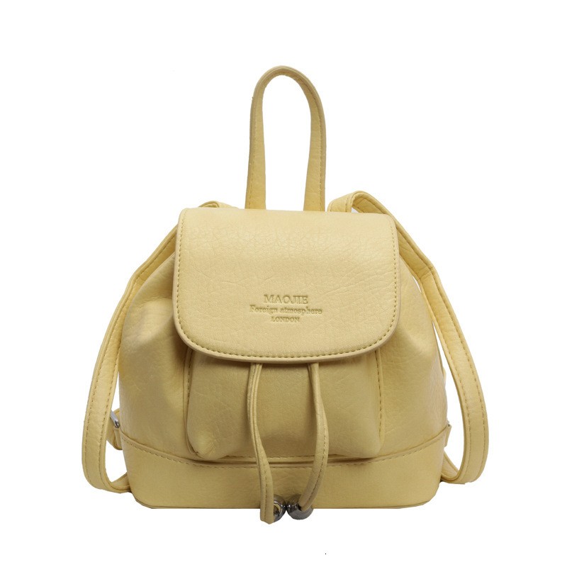 designer Minimalist Versatile Niche Design Women's Backpack 2025 New Trendy Casual Small Backpack Fashionable Travel Small School Bag