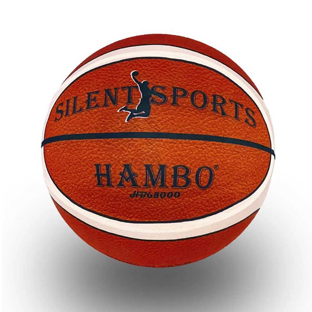 Silent Basketball Cover Ball Men Size 7#(29.6in) Women Size 6#(28.9in) Mute Bouncing Souldless Foam Ball Quietly Dribble TrainXJ250606