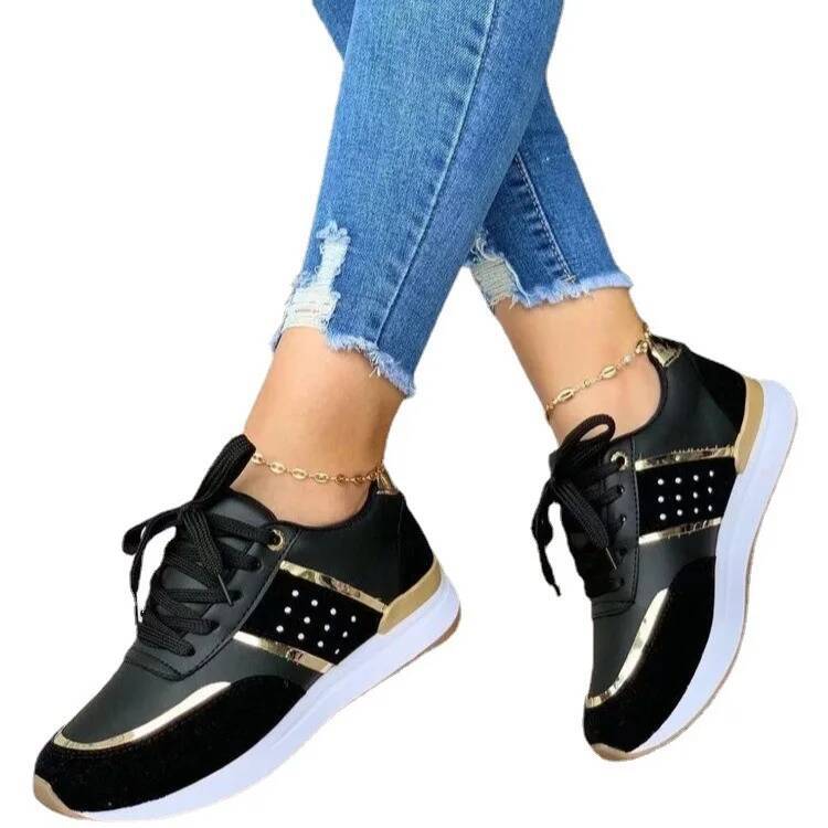 Ddmyoutdoor Ddmyoutdoor Sneakers Summer Casual Shoes For Women S Outdoor Sports New Thick Soled Jogging PU Breathable Single Shoe Large Size Outdoor S