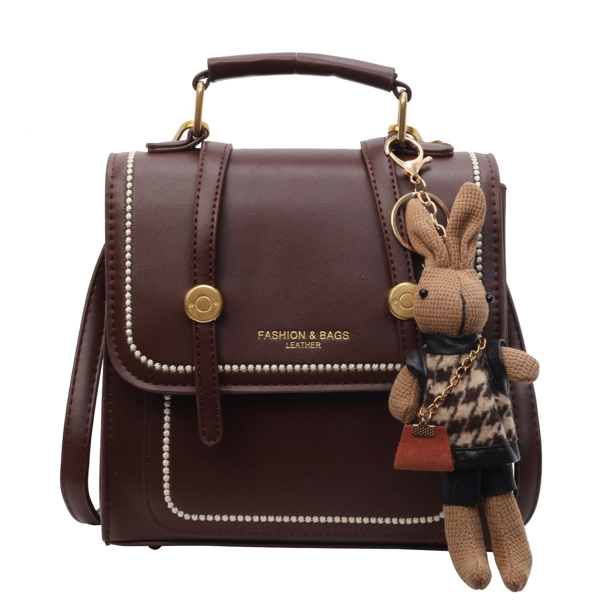 designer French Style Niche Retro Textured Handbag for Women New Student Class Backpack 2025 Spring Crossbody Bag