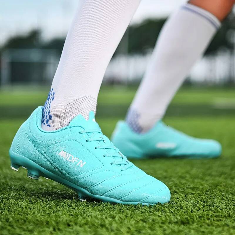 ddmyoutdoor Long Spikes Football Sneaker Men Women Original Professional Soccer Big Size Futsal Shoes Trainers Man Chuteira Society Outdoor Outdoor Sh