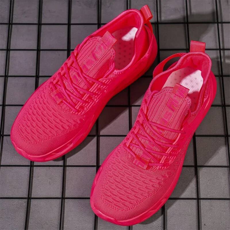 Ddmyoutdoor Hot Sale Fashion Mens Running Size Breathable Weave Walking Shoes Man Outdoor Sport Sneakers Woman Zapatillas Hombre Outdoor Shoes