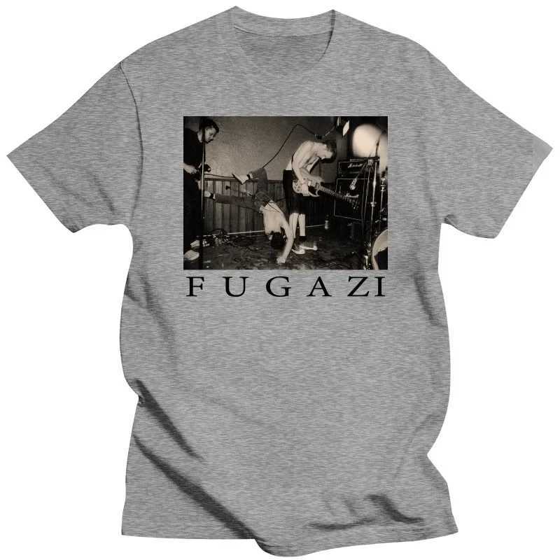 2025 Heavyweight New FUGAZI PUNK ROCK T SHIRT MENS Size Men T-Shirt Sweatshirt Lowest Price Cotton Short Sleeve Tops Top Tee W250607