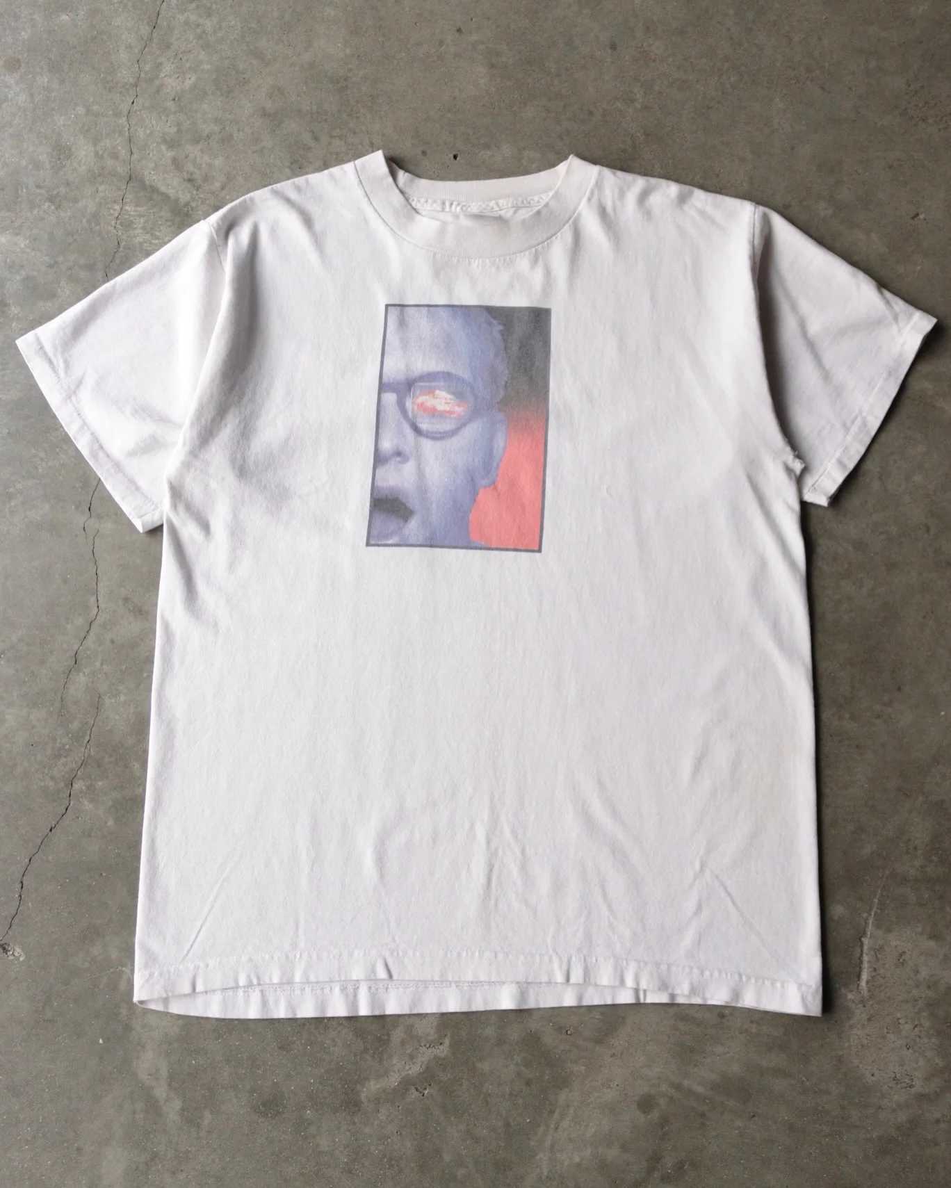 Classic Smiley Face Print Graphic T Shirts Gothic Casual Oversized Short Sleeves Streetwear Harajuku Y2k Tops Men Clothing W250607