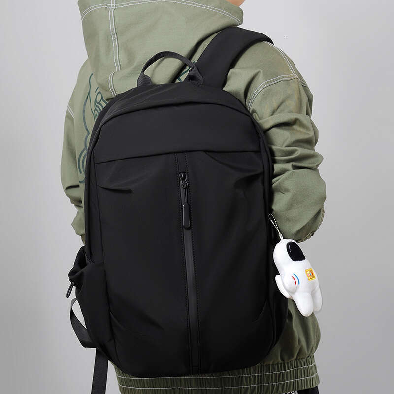 Korean Style Versatile Unisex Backpack Business Casual Trendy Laptop Large Capacity Lightweight Simple Student School Bag