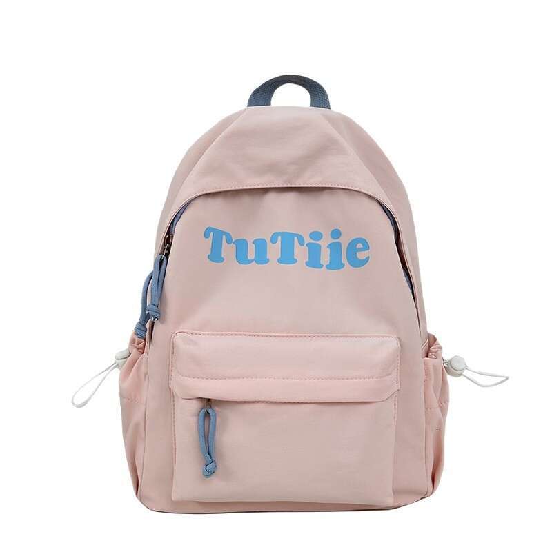 Minimalist Large Capacity Letter for Women 2025 New Model Student Commuter Lightweight Travel Backpack Double Shoulder Bag