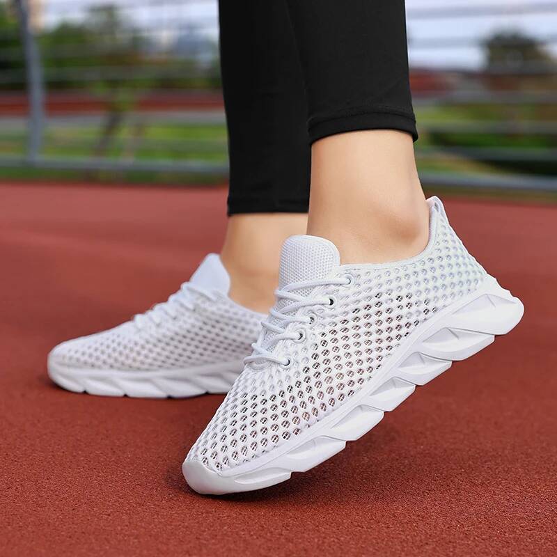 Ddmyoutdoor Ddmyoutdoor Summer High Quality White Women S Platform Lightweight Outdoor Casual Hiking Thick Soled Fashion Running Shoes Large Size Outd