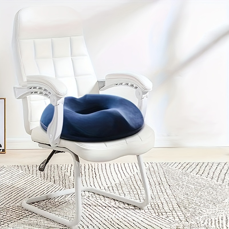Side-cut cushion breathable memory cotton office sedentary waist artifact ass cushion stool cushion beautiful buttocks computer chair ring cushion