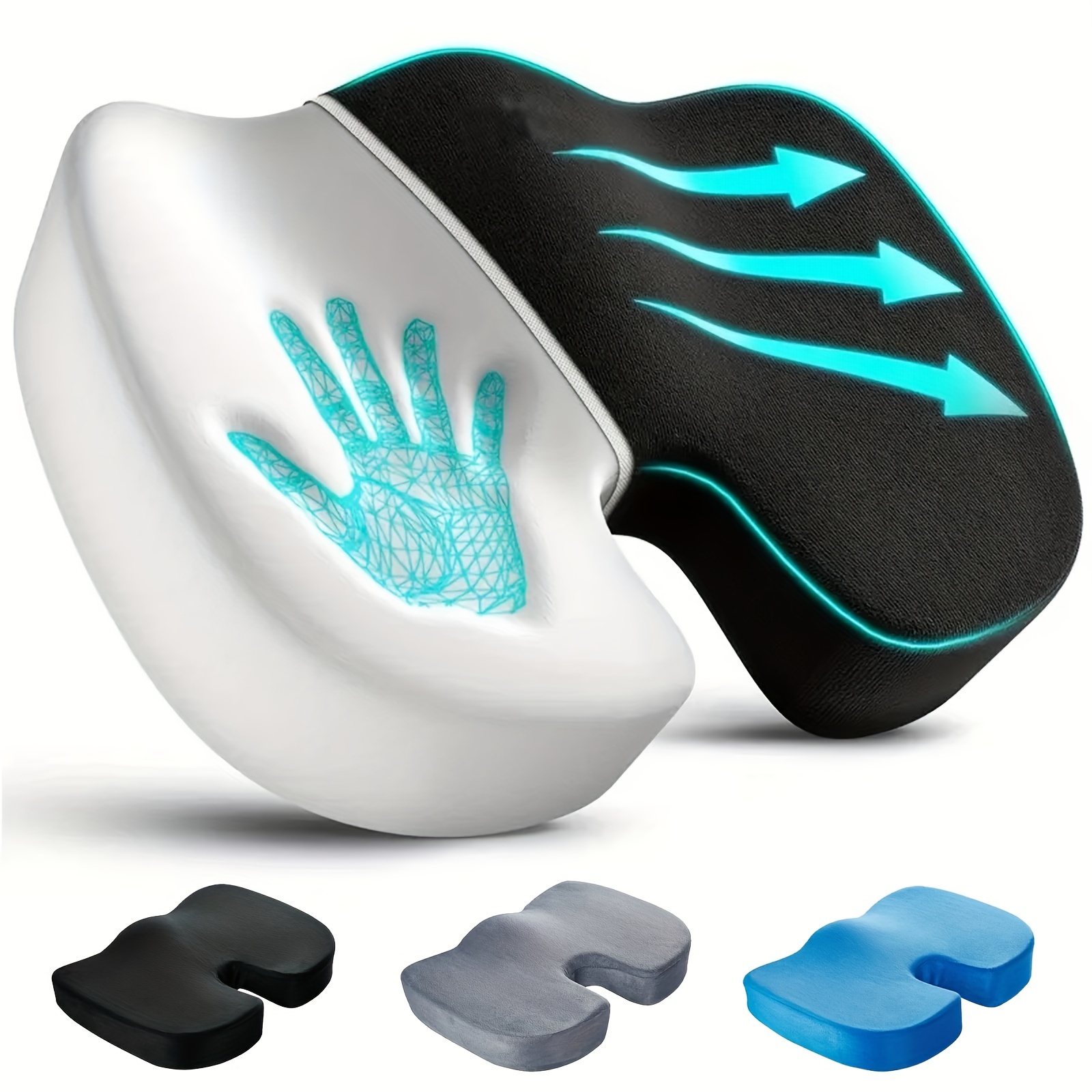 Coccygeal cushion decompression sacrococcygeal pain cushion protection coccygeal tail bone pain postoperative special cushion for fracture Horseshoe c
