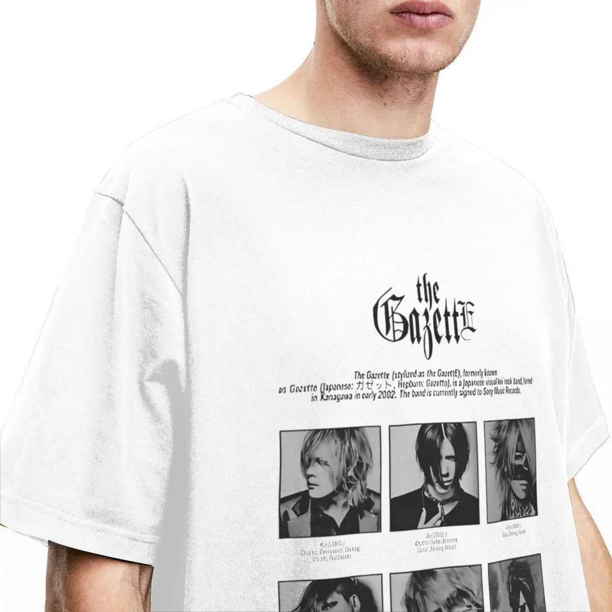 Men Women The Gazette 2024 Rock Tour Music Band Graphic T Shirt Accessories Humor Pure Cotton T Shirt Tops Gift Idea X250607