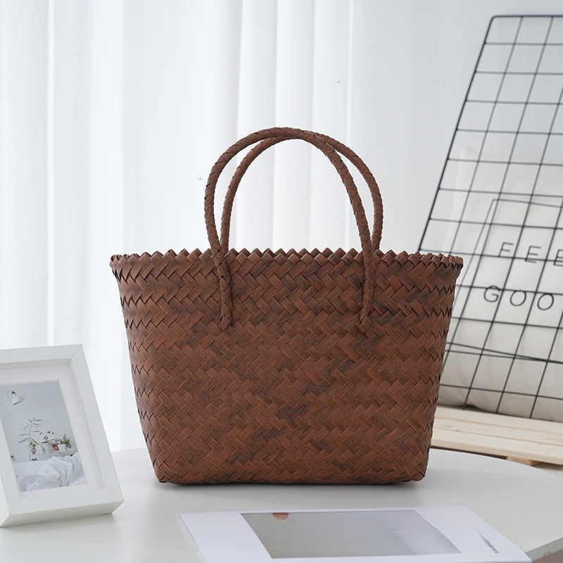Top quality brand high-quality new design free designer bag hand woven basket large capacity multifunctional leisure handbag beach bag brand new free 