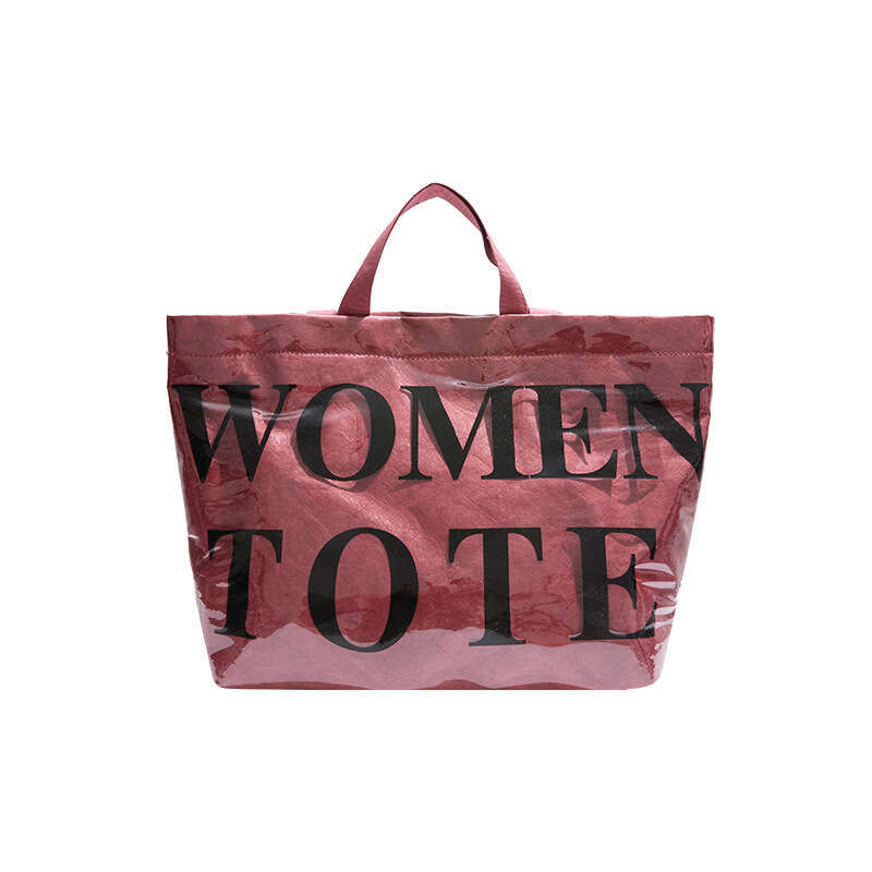 High-End Tote Large Capacity Commuter Niche Design PVC Shoulder Underarm Bag Handbag for Women