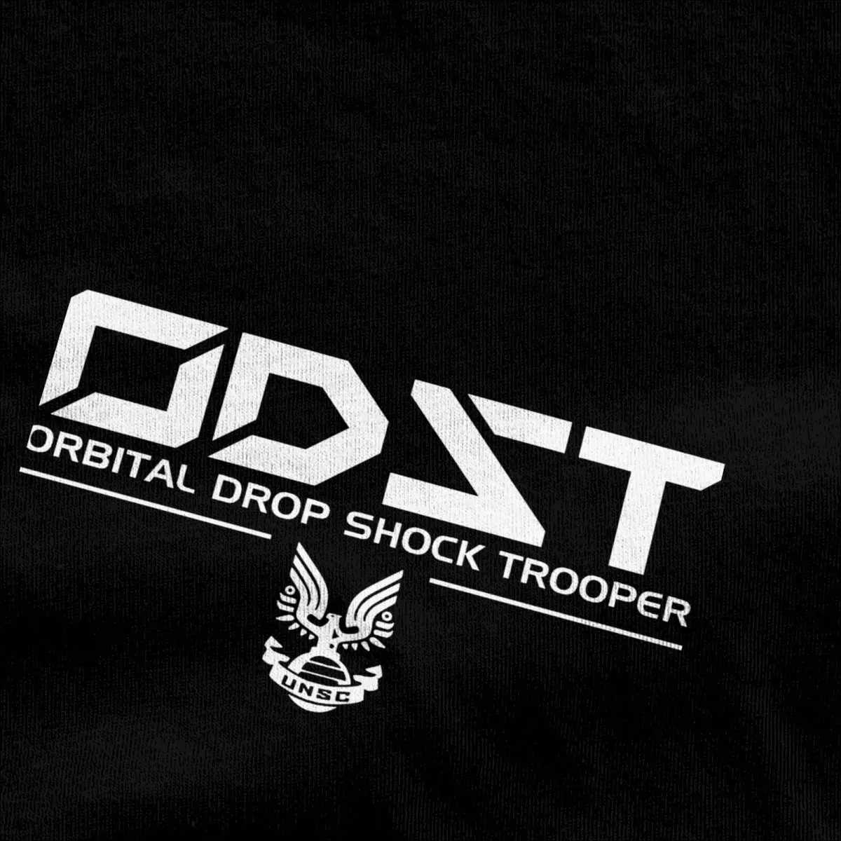 Man T-Shirt Odst Orbital Drop Shock T Shirts Hippie Hs Summer Ts Vintage Loose Cotton Clothing Birthday Gift X250607