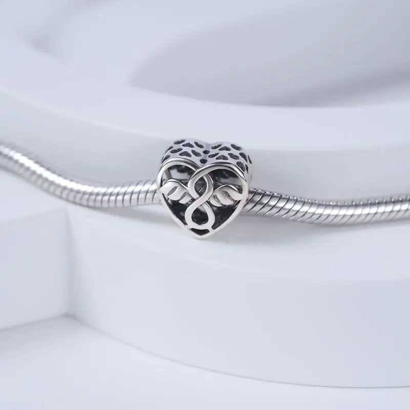 New 925 Sterling Silver Butterfly Birdie Charm of ley 925 Chain Beaded Fit Original Bracelet DIY Ladies Jewelry Accessories XJ250607