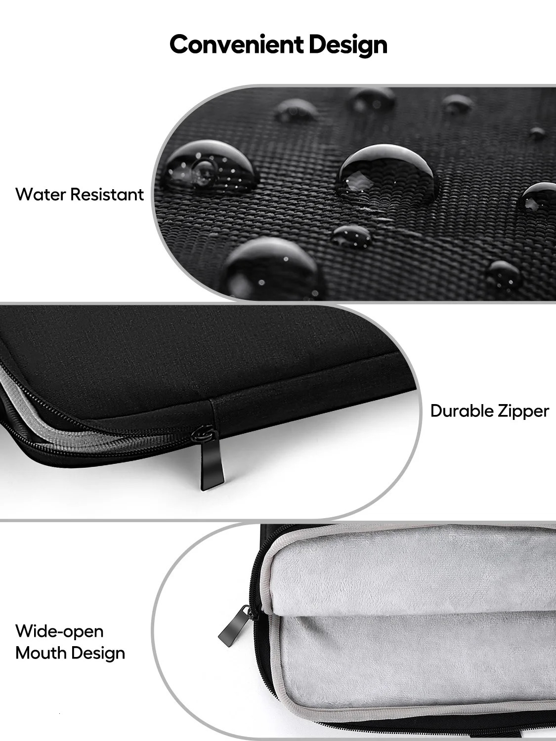 UPERFECT 22 Portable Monitor Case Polyester Laptop Sleeve Protective Computer Cover Carrying Bag Briefcase for 22 inch MAX 22 250603