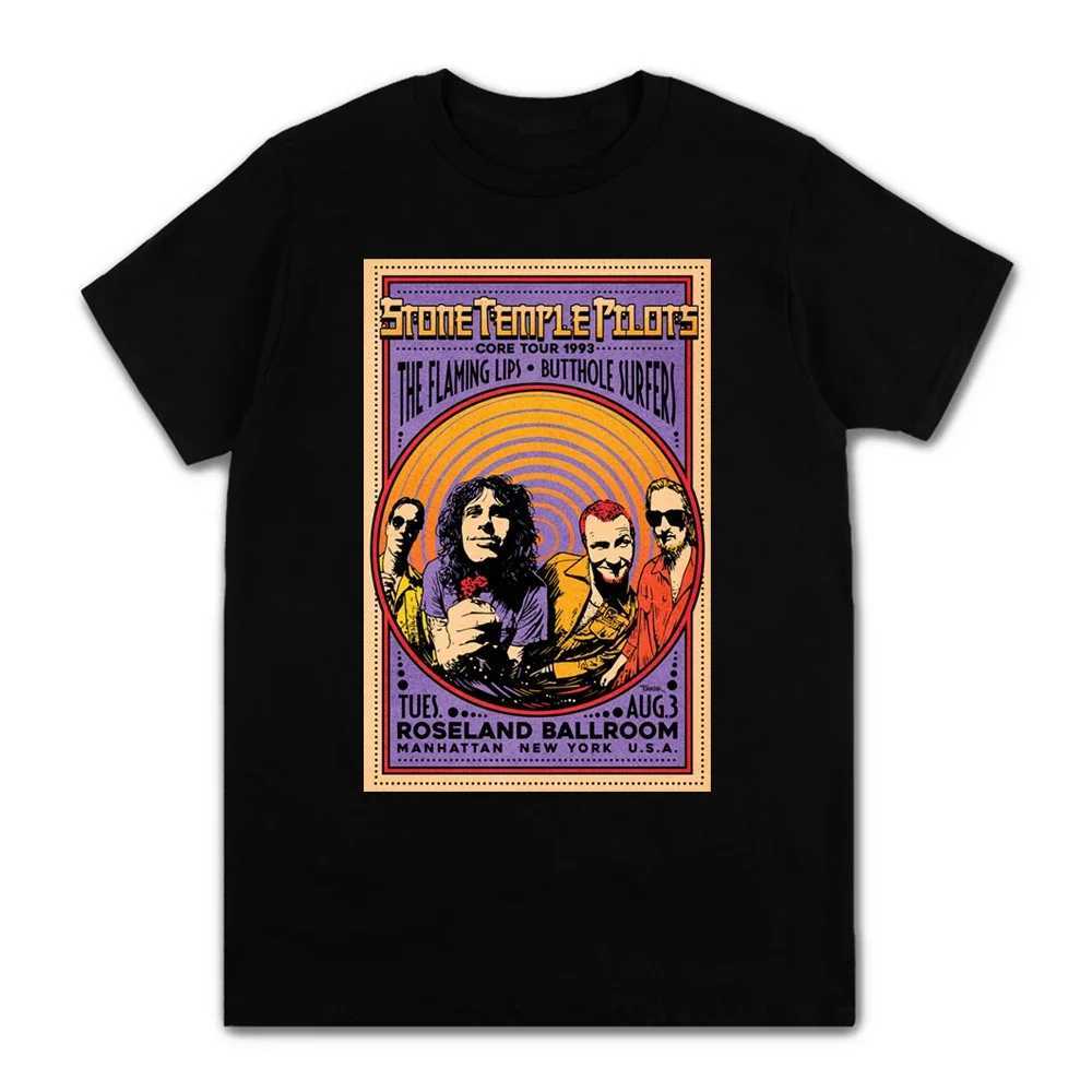 Stone Temple Pilots Rock Band Trend Short Sleeve T-Shirt Graphic Design Women/Men T-shirts Streetwear Harajuku High Quality W250607
