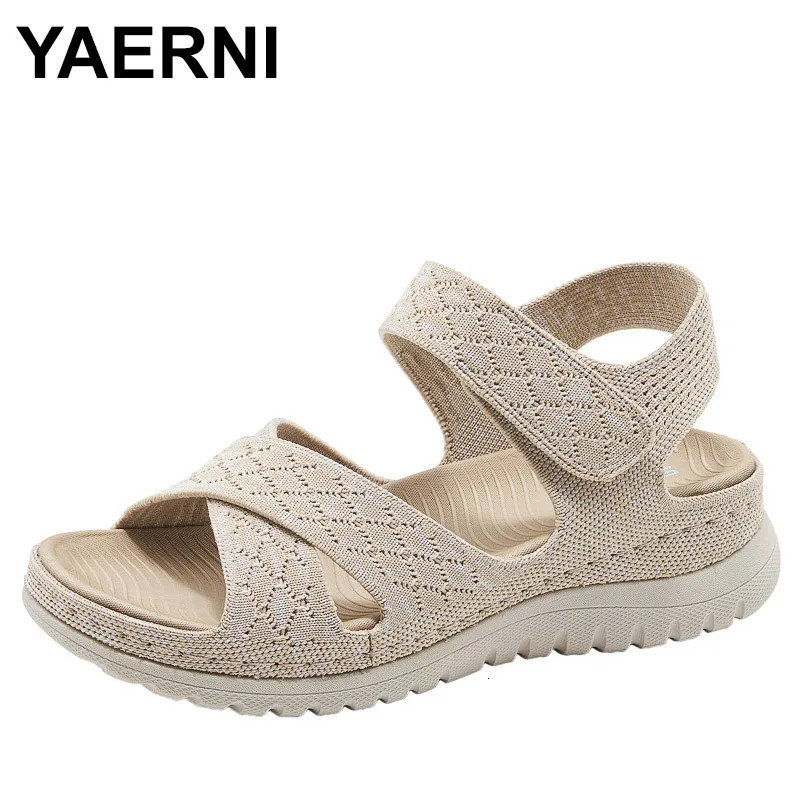 Low Sandals Woman Leather Shoes Summer Heels Large Size Low-heeled Girls Sports Big Comfort Fashion Clogs 2024 Slides Scandals 250605