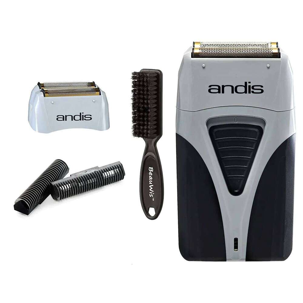 Original American ANDIS Profoil Lithium Plus 17205 Barber Cleaning Electric Shaver For Men Razor Bald Hair Clipper Supplies
