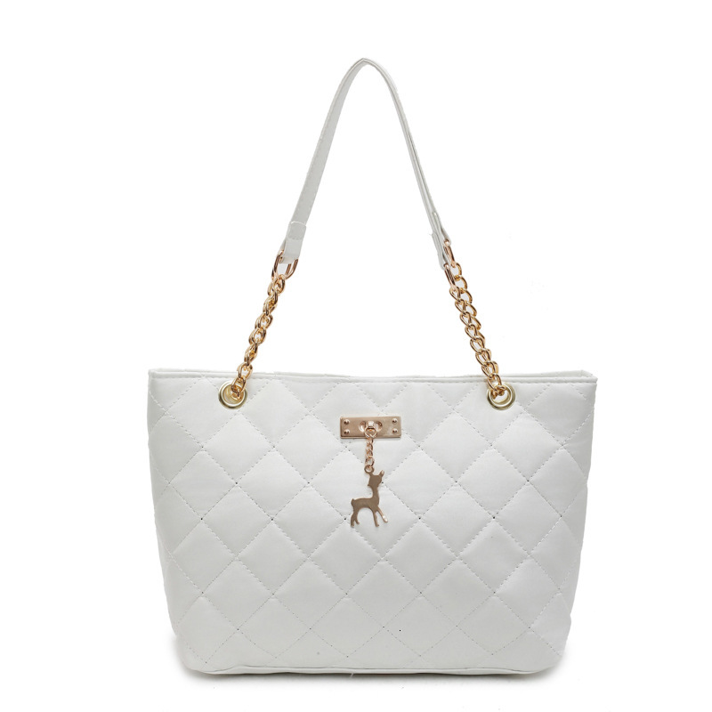 Top brand high-quality new free designer bag 2025 new Korean style quilted shoulder bag handbag embroidery chain bag simple new free designer bag