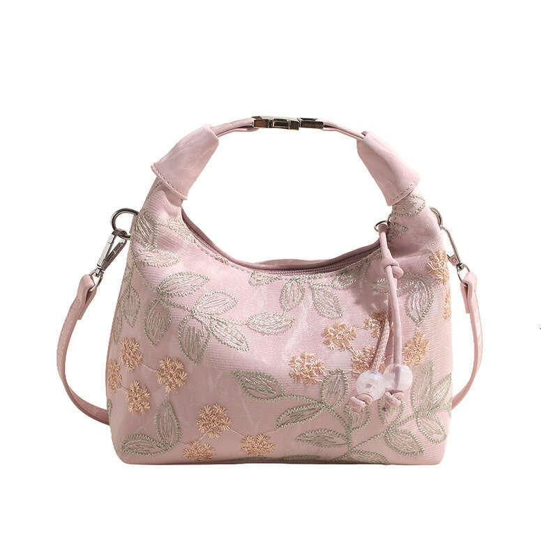 New Chinese Style Handbag for Women Fashion Lace Design Crossbody Cheongsam Hanfu Accessories Elegant Shoulder Bag