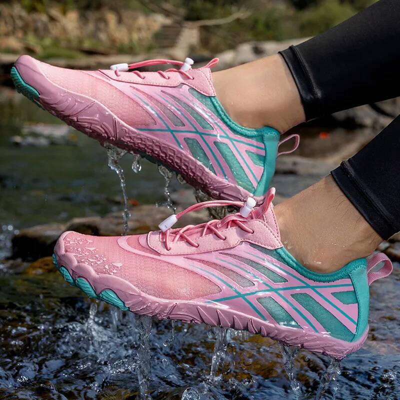 Ddmyoutdoor Fashion Blue Men S Aqua Plus Size Summer Five Fngers Women Comfy Anti Slip Rock Fishing Shoes Gym Sneakers Outdoor Shoes