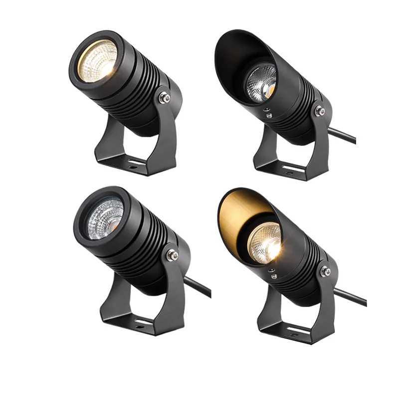Dimmable Waterproof Landscape LED Lawn Light 12V 110V 220V Landscape Spot Light IP65 Outdoor LED Light 3W 5W 10W 12W Garden Lamp W250607