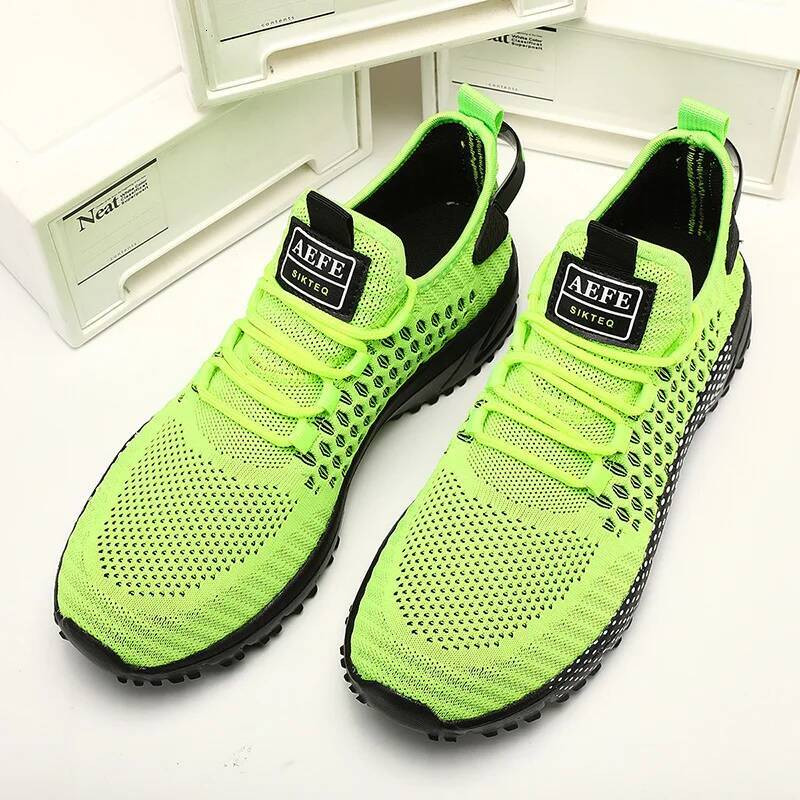 Ddmyoutdoor MAEDEF Men Summer Casual Comfortable Breathable Sport Fashion Lace Up Outdoor Mesh Running Shoes Athletic Walking Shoe Outdoor Shoes