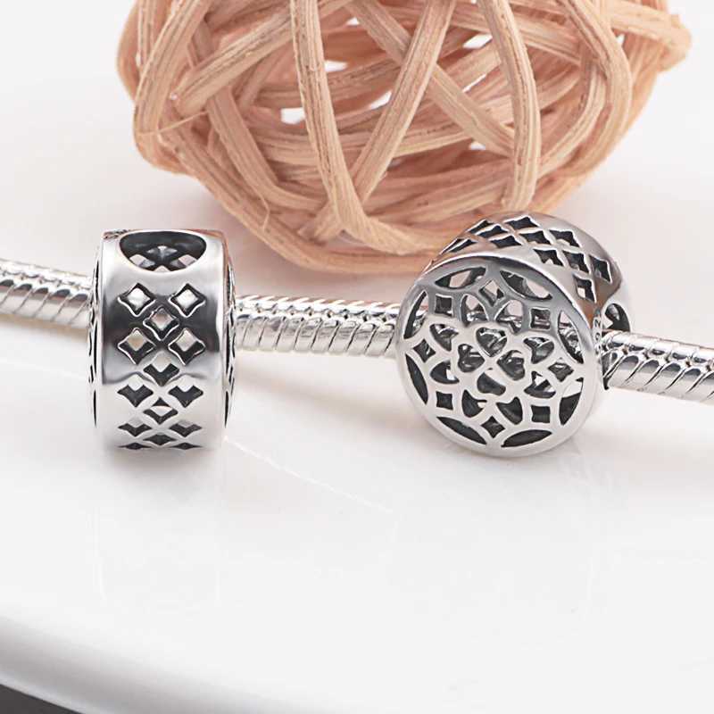 New 925 Sterling Silver Colorful Shiny Round Flower Evil Eye Charms Beads Fit Pantaro Bracelet Original Jewelry Pendants Gift XJ250607