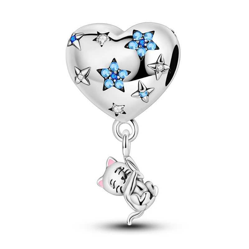 Sweet 925 Sterling Silver You Mom Entwined Infinite Hearts Charm Fit Original Bracelet for Women Necklace Fine Jewelry XJ250607