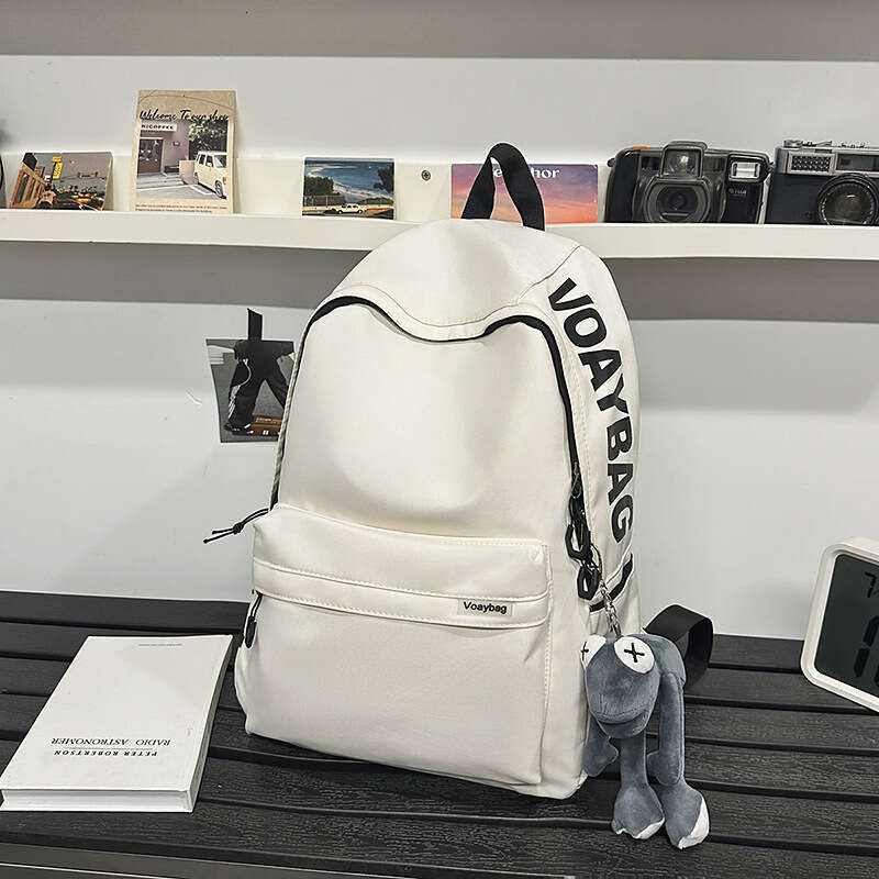 Men's Simple Large Capacity New Korean Style Travel Women's Casual Trendy College Student Backpack
