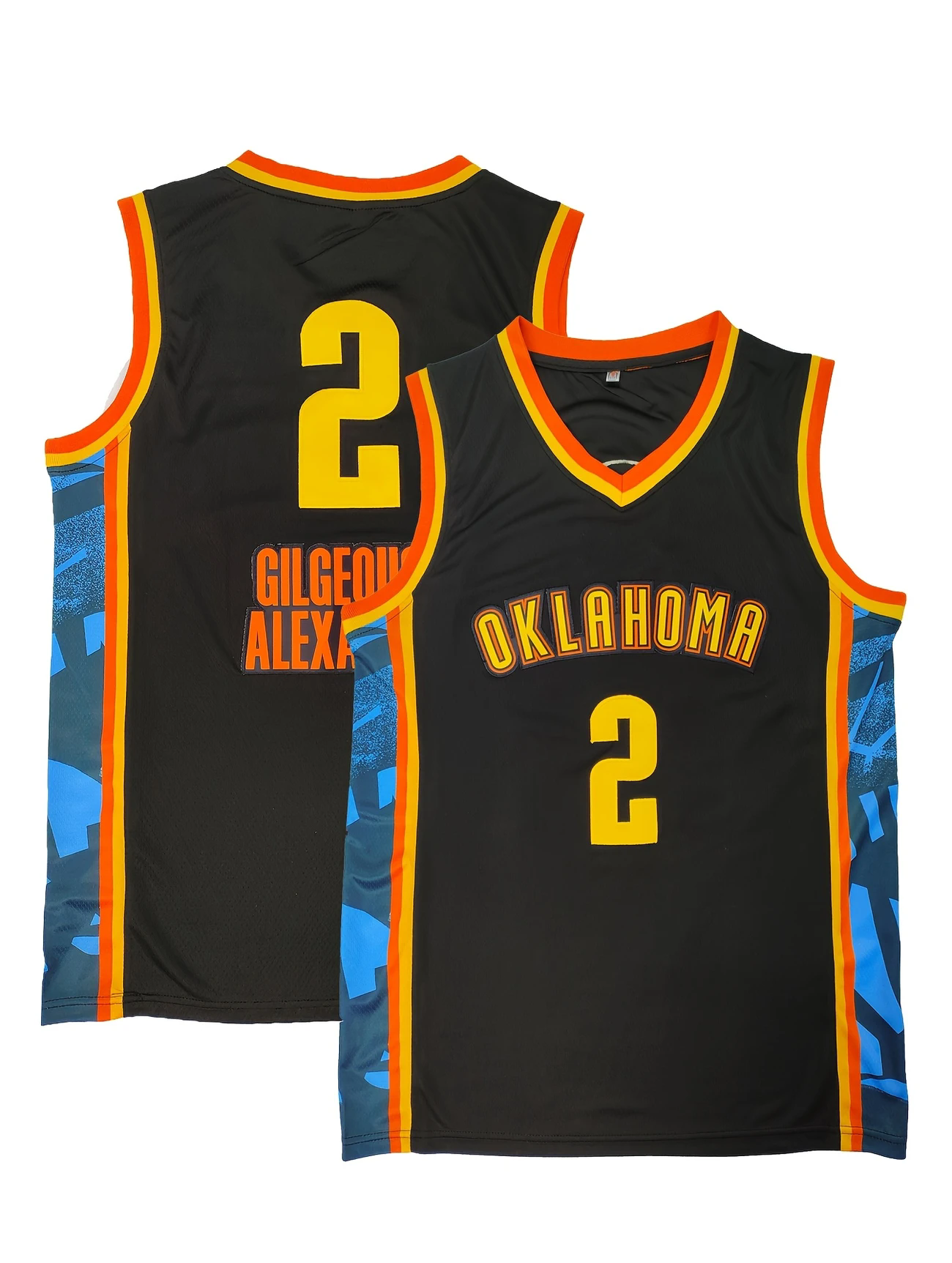 Custom Jerseys 2025 Finals 2 Shai Gilgeous-Alexander Luguentz Dort Ousmane Dieng Alex Ducas Adam Flagler Isaiah Hartenstein Chet Holmgren Dillon