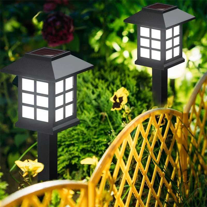 LED Solar Pathway Lights Lawn Lamp Outdoor Solar Lamp Decoration for Garden/Yard/Landscape/Patio/Driveway/Walkway Lighting W250607